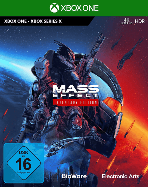 Mass Effect Legendary Edition box art for Xbox One